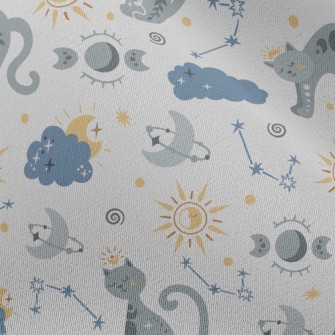 Mystical Praying Kitten Chiffon