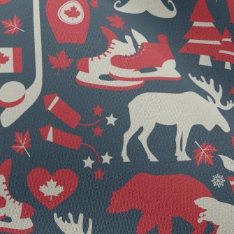 Canadian Ice Hockey Chiffon