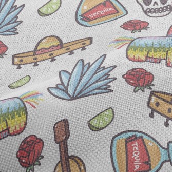 Mexican Day Of The Dead Performance Linen
