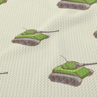 Serious Tank Birdseye Piqué