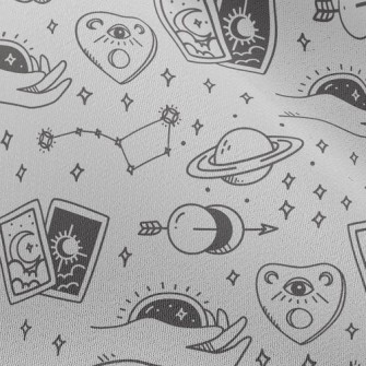 Mystical Tarot Cards Chiffon