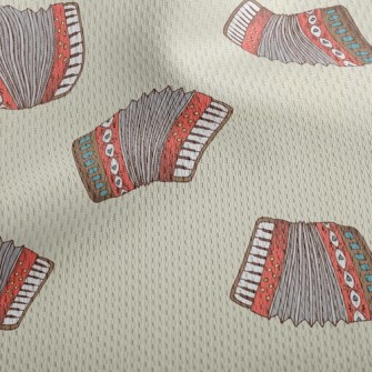 Beautiful Totem Accordion Athletic Mesh Flat Back