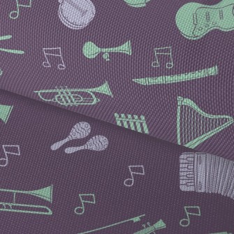 Beautiful Musical Instrument Waterproof Oxford