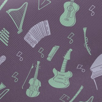 Beautiful Musical Instrument Twill