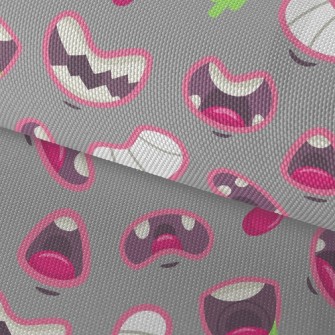 Funny Changing Mouth Waterproof Oxford