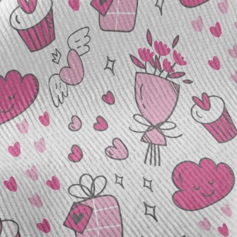 Bouquet Valentine&#39;s Day Gi Standard Corduroy