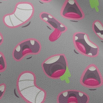Funny Changing Mouth Chiffon