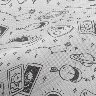 Mystical Tarot Cards Performance Linen