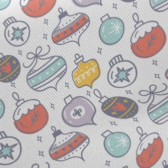 Colorful Totem Christmas Decor Twill