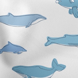 Giant Whale Family Stretch Ponte