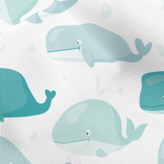 Honest And Honest Whale Micro Fleece