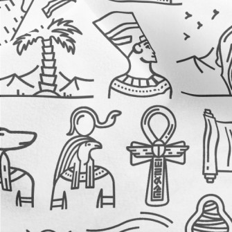 Ancient Egyptian Culture Micro Fleece