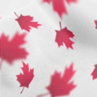 Psychedelic Out-of-focus Maple Micro Fleece