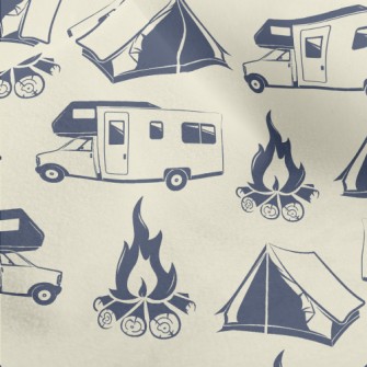 Campfire Tent Campervan Micro Fleece