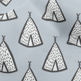 Cute Little Tent Micro Fleece