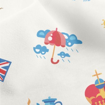 British Tourist Attractions Micro Fleece