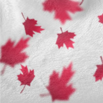 Psychedelic Out-of-focus Maple Minky