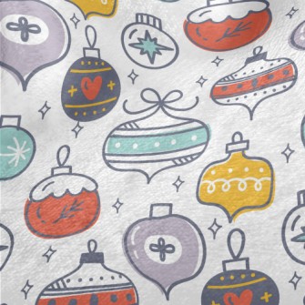 Colorful Totem Christmas Decor Minky