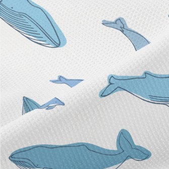 Giant Whale Family Piqué