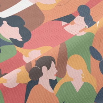 Hard-working Women In The New  Piqué