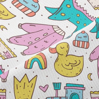 Baby Diaper Pacifier Toy Piqué