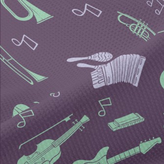 Beautiful Musical Instrument Piqué