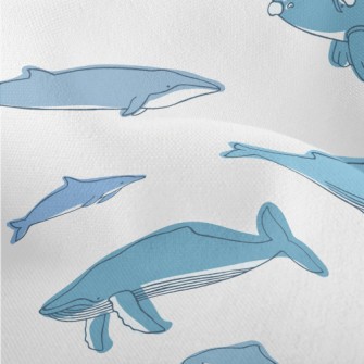 Giant Whale Family Lightweight Performance Linen