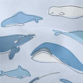 Simple Strokes Of Whale Lightweight Performance Linen