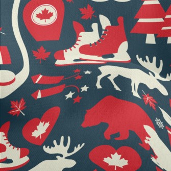 Canadian Ice Hockey Lightweight Performance Linen