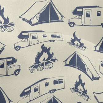 Campfire Tent Campervan Lightweight Performance Linen