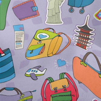 Backpackers Travel The World Lightweight Performance Linen