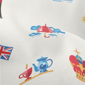 British Tourist Attractions Lightweight Performance Linen