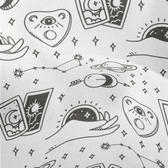Mystical Tarot Cards Lightweight Performance Linen