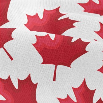 Bright Falling Maple Leaves Modern Jersey
