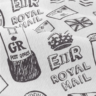 Vintage Mailbox Stamps Modern Jersey