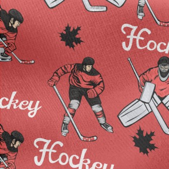 Handsome Canadian Hockey Jersey Backed Fleece