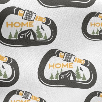 Mountain Climbing Jersey Backed Fleece