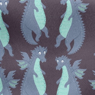 Big-eyed Charizard Jersey Backed Fleece