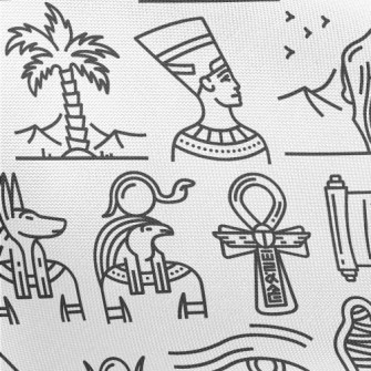Ancient Egyptian Culture Pongee