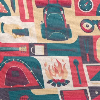 Rafting, Hiking And Camping Pongee