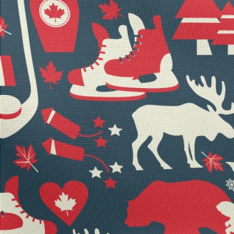 Canadian Ice Hockey Pongee