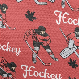 Handsome Canadian Hockey Pongee