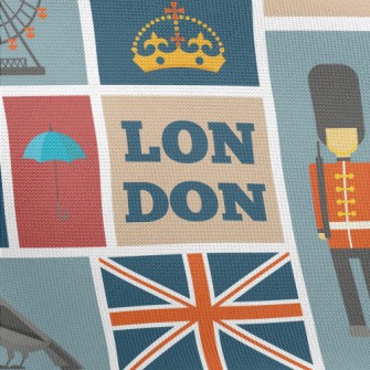 London Guards Ferris Wheel Pongee