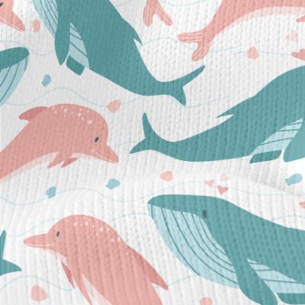 Whales And Dolphins Stretch Jersey