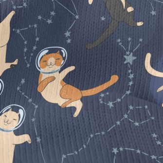 Funny Space Kitten Stretch Jersey