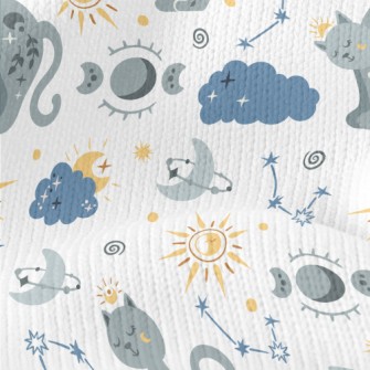 Mystical Praying Kitten Stretch Jersey