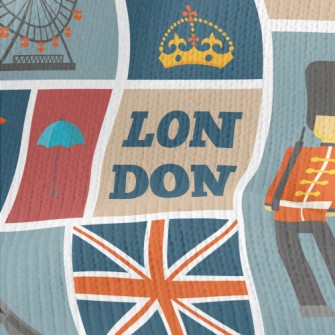 London Guards Ferris Wheel Stretch Jersey