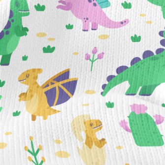 Cute Dinosaur Family Stretch Jersey