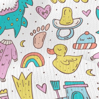 Baby Diaper Pacifier Toy Stretch Jersey