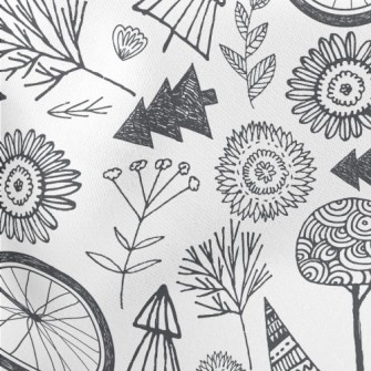 Dream Forest Bicycle Lightweight Cotton Poplin